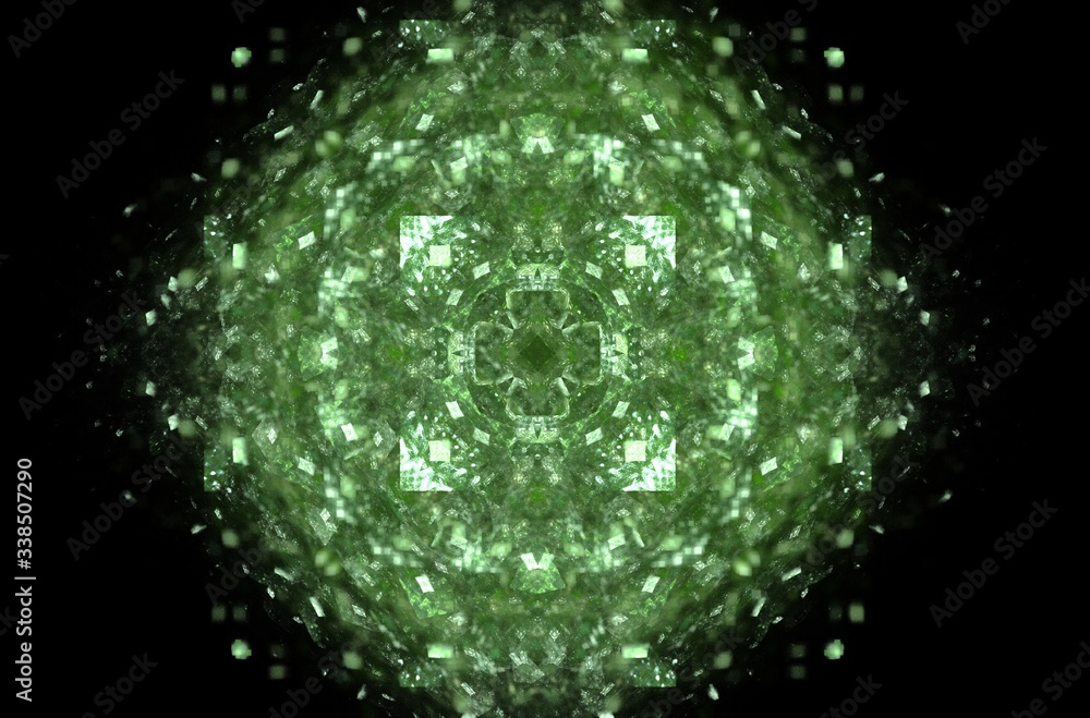 Poster green abstract pattern background for concept design. geometric line pattern.