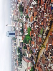 Elevated View Of City