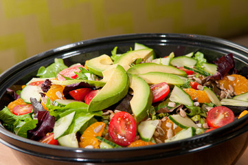 Colorful Salad with Avocado