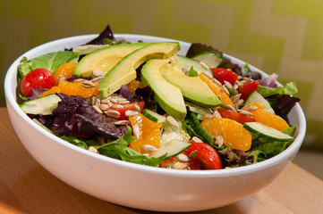 Colorful Salad with Avocado