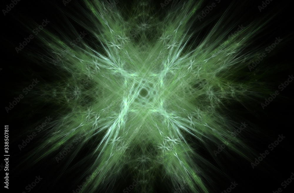 Poster green abstract pattern background for concept design. geometric line pattern.