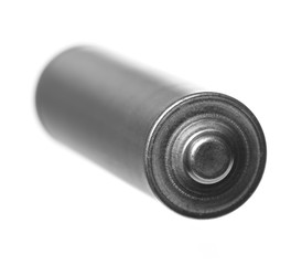 Battery isolated on white background with clipping path