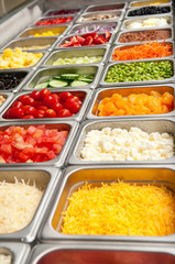 Colorful Salad Bar