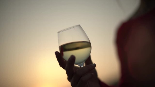 glass of wine