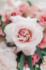 Wedding flowers. Natural light and soft focus.
