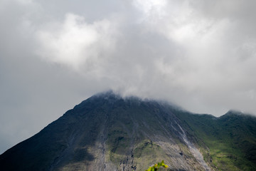 Arenal volcano close up