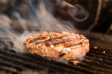 Burger on the Grill