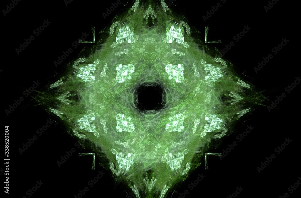 Poster green abstract pattern background for concept design. geometric line pattern.