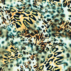 cool abstract animal seamless background tile