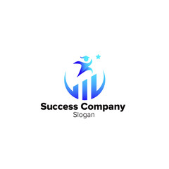 Fototapeta premium Success Logo Template