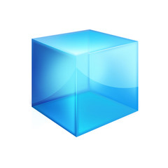 Glossy Cube 3D