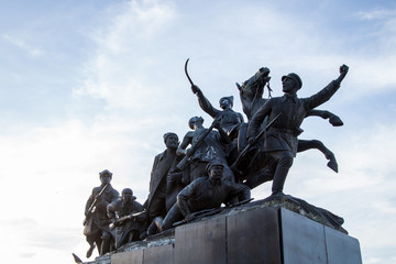 Monument to Chapaev in Samara