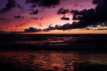 Fototapeta na wymiar Sunset Color Palette