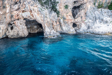 The beach of Cala Luna in Sardinia (Gulf of Orosei)