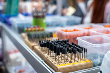 Cutters for manicure machine