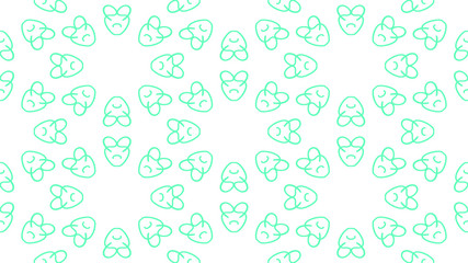 Seamless geometric pattern background. Vector ornament for your design