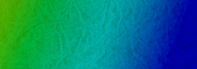 blue and green