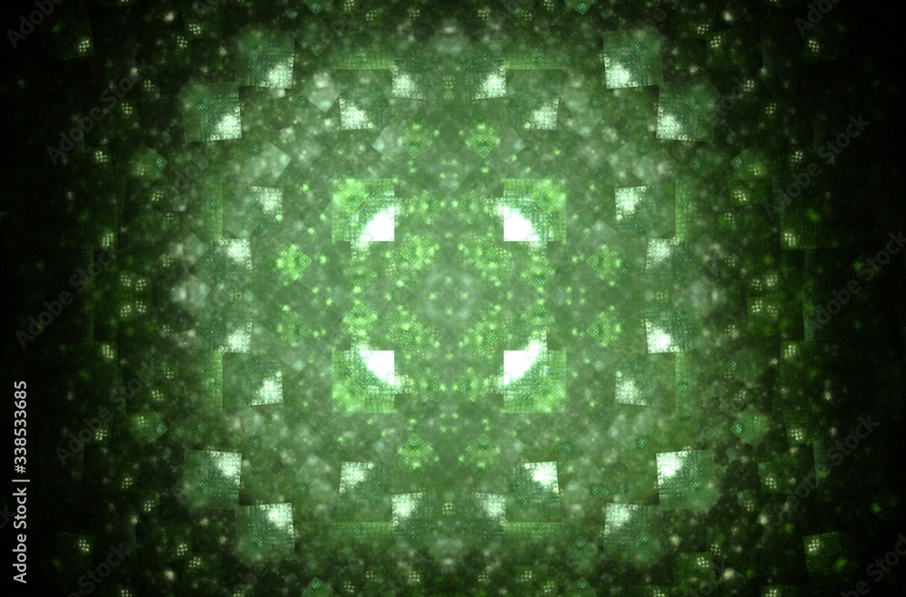 Poster green abstract pattern background for concept design. geometric line pattern.