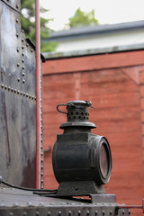 Fototapeta na wymiar lampa lokomotywy