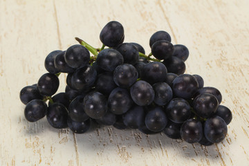 Fresh ripe sweet red grape