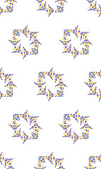 Seamless abstract pattern. Geometric embroidery. Folk ornament. Tribal vector texture.