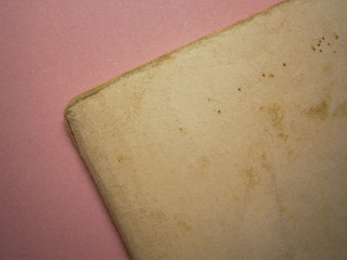 old paper texture with rose background