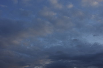 Cloudy Sky during Sunset