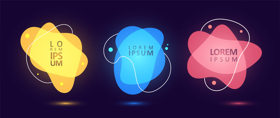 Colorful creative frames