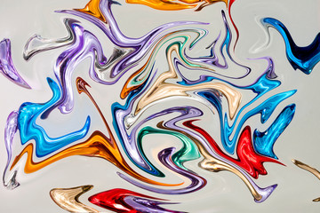 Multi-colored blurred background, suitable for the cover, made in a graphic editor