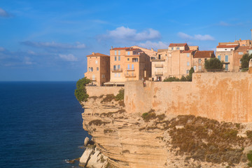 Bonifacio at island Corsica