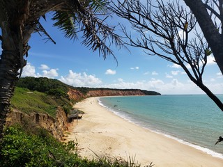 praia do carro quebrado no brasil, paraíso, férias, vida, natureza