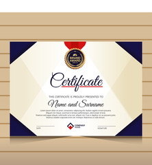 elegant diploma certificate template. Use for print, certificate, diploma, graduation