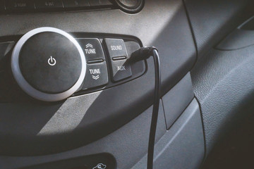 Car audio system panel