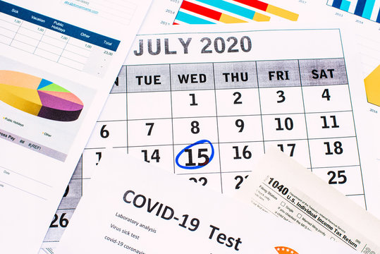 Taxes 2020, federal tax filing deadline extended to July 15 due to coronavirus.
