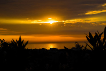 puesta del sol ,huanchaco trujillo -Perú