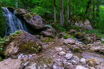 R&ouml;thbach Wasserfall in Germany 