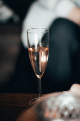 glass of wine