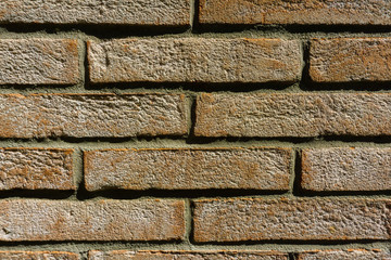 Brick house wall background