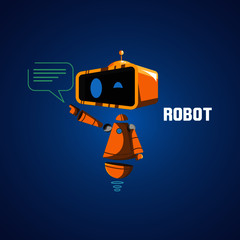 robot vector illustration