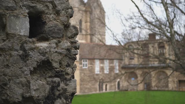 Rochester Cathedral Gardens, Kent, England, United Kingdom.