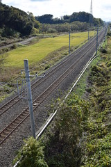 常磐線の鉄道線路