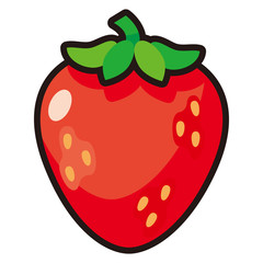苺のアイコン -vector icon strawberry