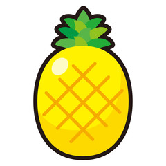 パイナップルのアイコン -vector icon pineapple