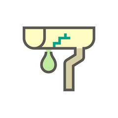 gutter damage icon