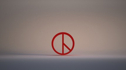 korean vote concept 3d render. vote signature, text on graybackground.
