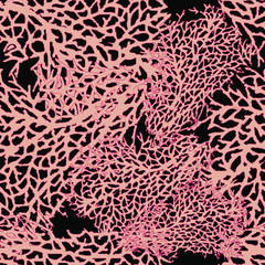 Coral Sea Texture Pattern Fashion Seamless
