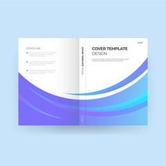 커버 디자인 템플릿 벡터