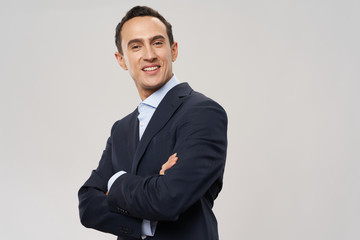 portrait of a handsome businessman