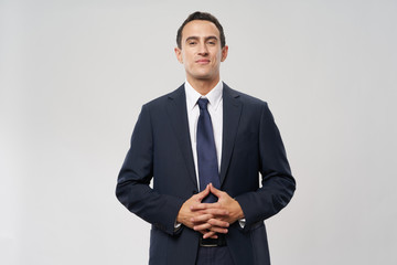 portrait of a handsome businessman