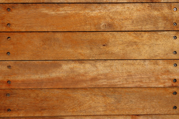 Wood texture. Top view on old wooden parallel boards, natural color, pattern, textured wood